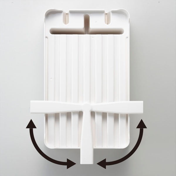 Biały ociekacz do naczyń YAMAZAKI Tower-image-3