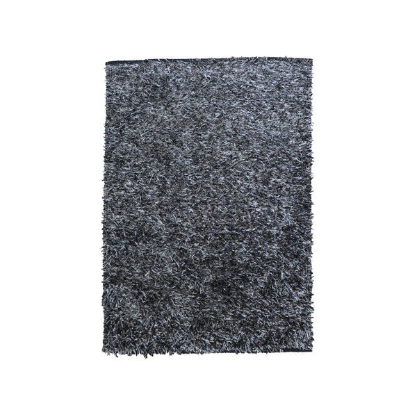 Czarny dywan Webtappeti Shaggy, 120x170 cm-image-1