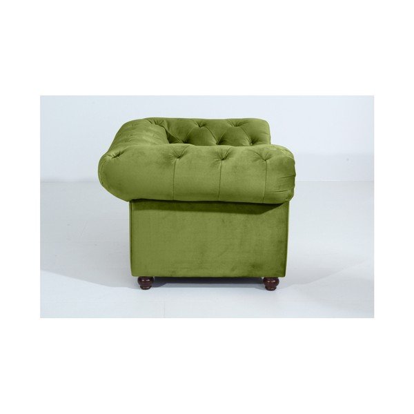 Zielony fotel Max Winzer Orleans Velvet-image-3