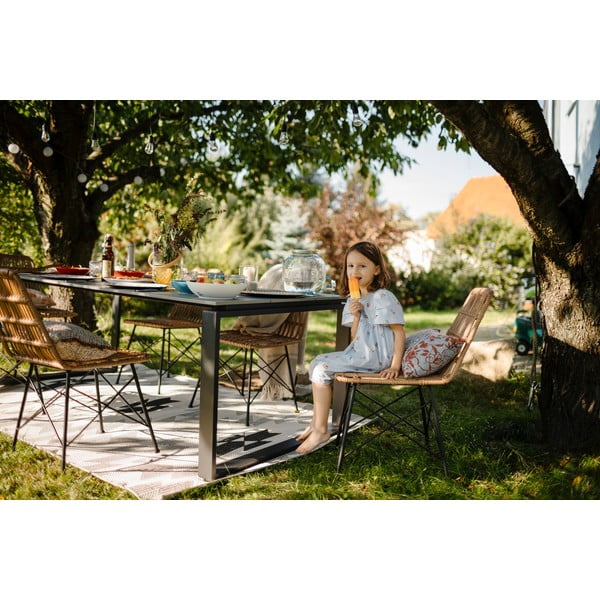 Zestaw 2 krzeseł ogrodowych ze sztucznego rattanu Bonami Essentials Gabriela-image-1