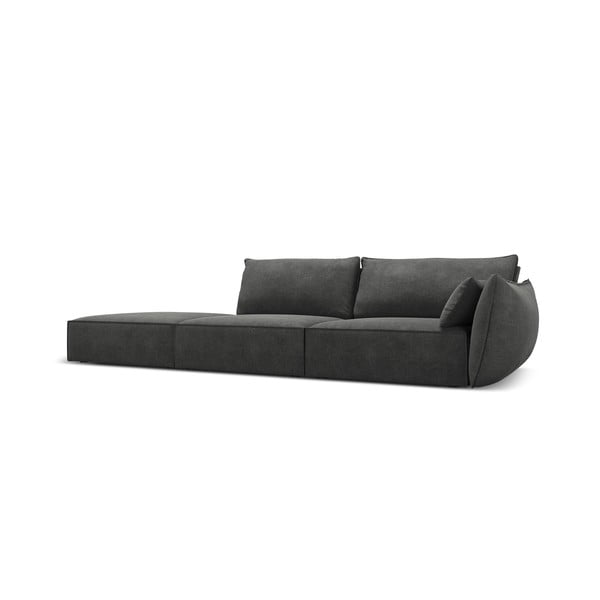 Szary szezlong (prawostronny) Vanda – Mazzini Sofas-image-2