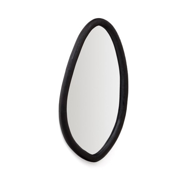 Lustro z drewnianą ramą ścienne 60x110 cm Magrit – Kave Home