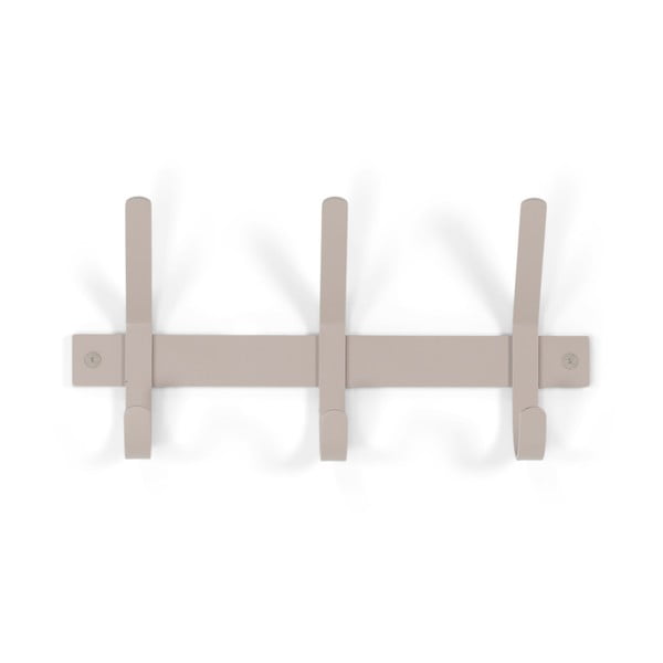 Szarobrązowy metalowy wieszak ścienny 40 cm Dexter – Spinder Design-image-2