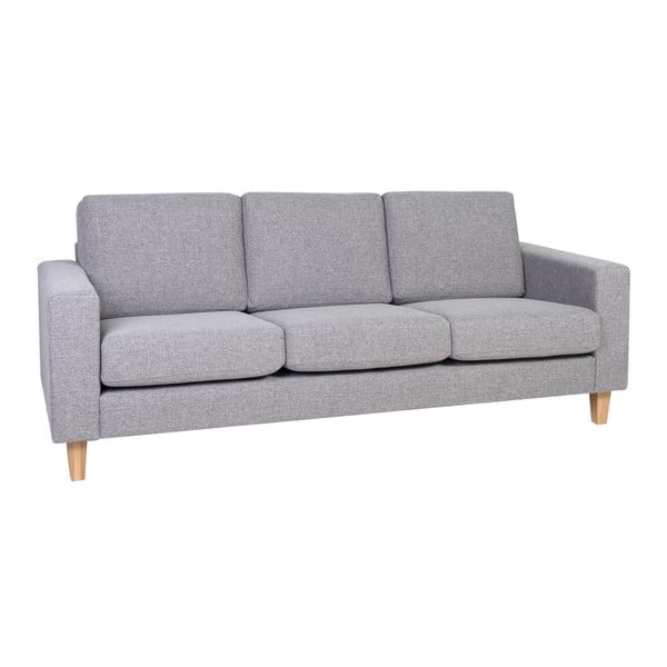 Szara sofa 3-osobowa Scandic Focus-image-1