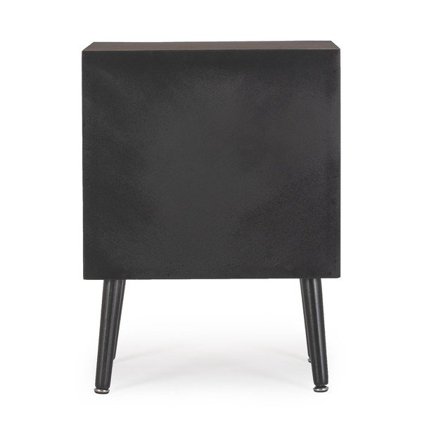 Czarna/w naturalnym kolorze szafka 45x60x30 cm Josine – Yes Everyday-image-3