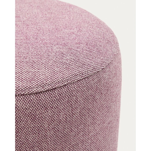 Fioletowy puf Kaeli – Kave Home-image-3