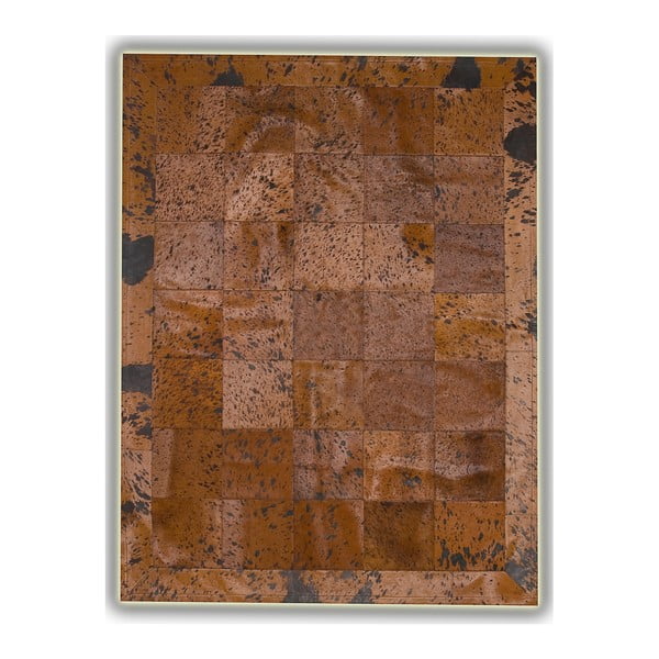 Skórzany dywan Pipsa Plain, 180x120 cm