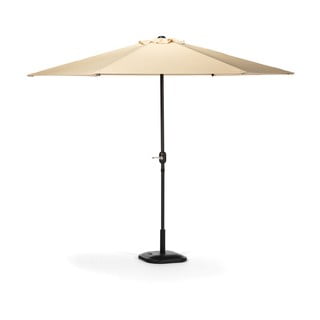 Beżowy parasol ogrodowy bez podstawy Bonami Essentials Sun, ø 300 cm