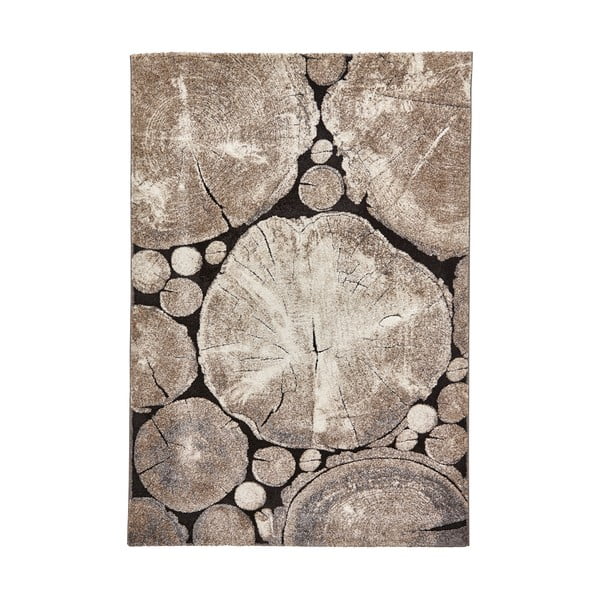 Brązowy dywan Think Rugs Woodland, 120x170 cm
