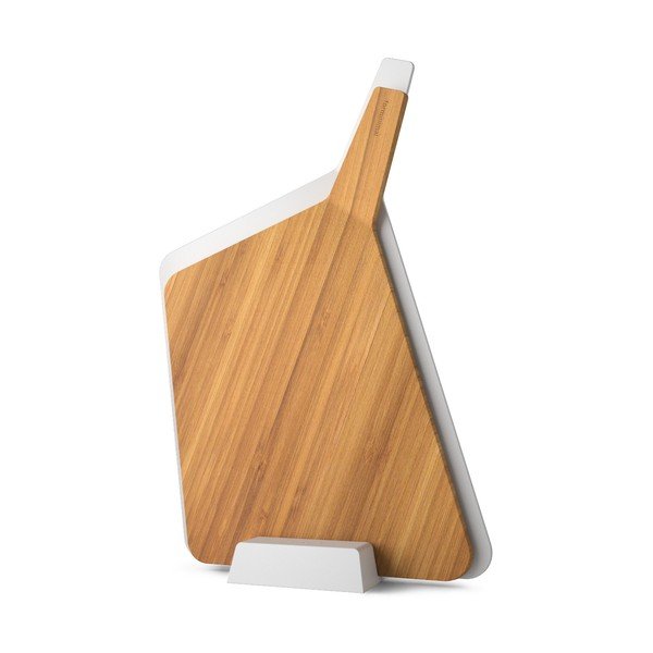 Komplet 2 desek do krojenia ze stojakiem Chopping Board Set, biały-image-1