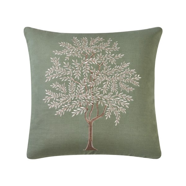 Bawełniana poduszka dekoracyjna 45x45 cm Woodland Trees Embroidered – Catherine Lansfield