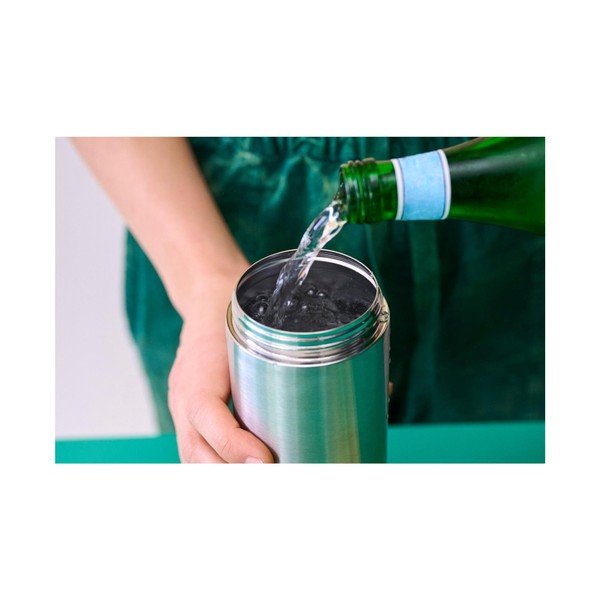 Butelka ze stali nierdzewnej w kolorze srebra/szałwiowa 500 ml Vita – Mepal-image-4