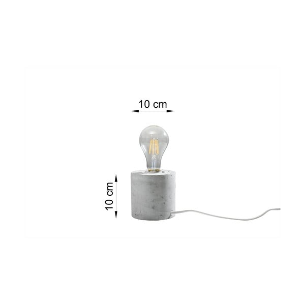 Betonowa lampa stołowa Sollux Elia-image-2