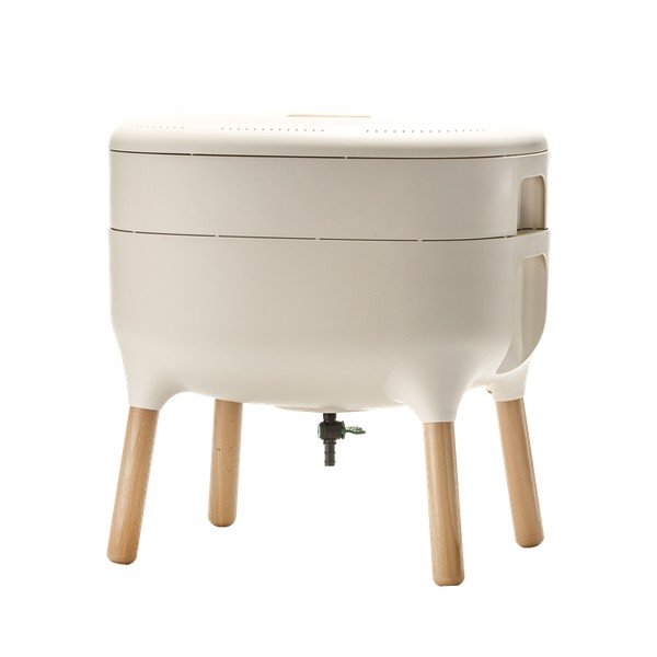 Beżowy kompostownik Urbalive – Plastia-image-3