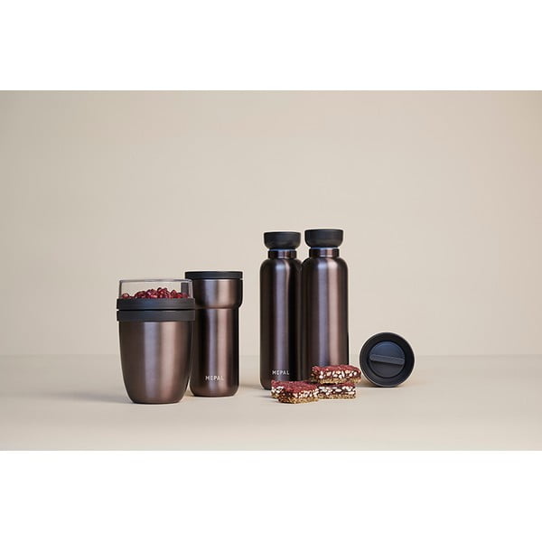 Ciemnoszary kubek termiczny 375 ml Titanium – Mepal-image-3