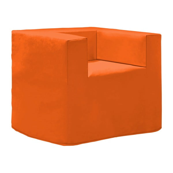 Pomarańczowy fotel rozkładany 13Casa Volution