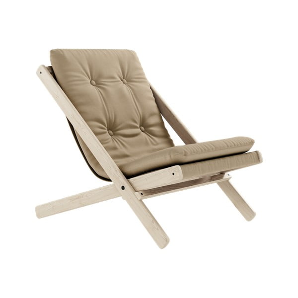 Jasnobrązowy fotel ogrodowy Boogie – Karup Design
