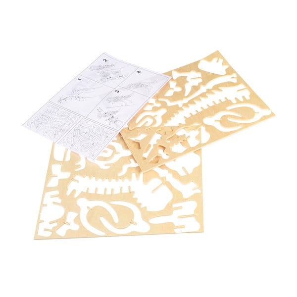 Drewniane 3D puzzle dinozaur Rex London Tyrannosaurus-image-2