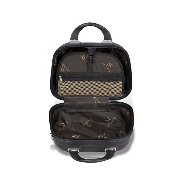 Czarny kuferek podróżny My Valice PREMIUM Make Up & Hand Suitcase-image-3