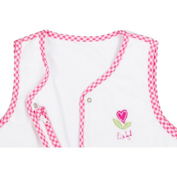 Biało-różowy dziecięcy śpiworek Tiseco Home Studio-image-3