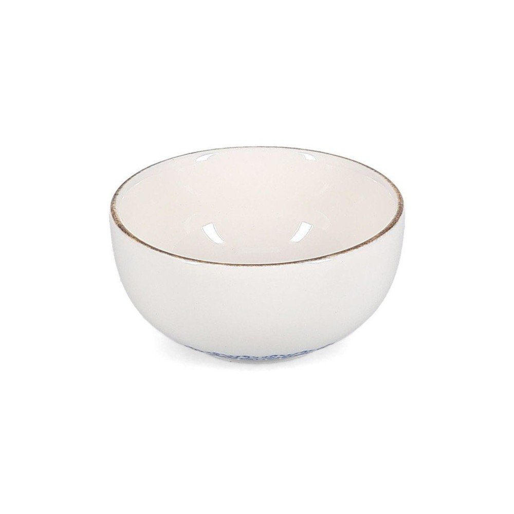 Biała/niebieska porcelanowa miska 210 ml Azul – BonBistro