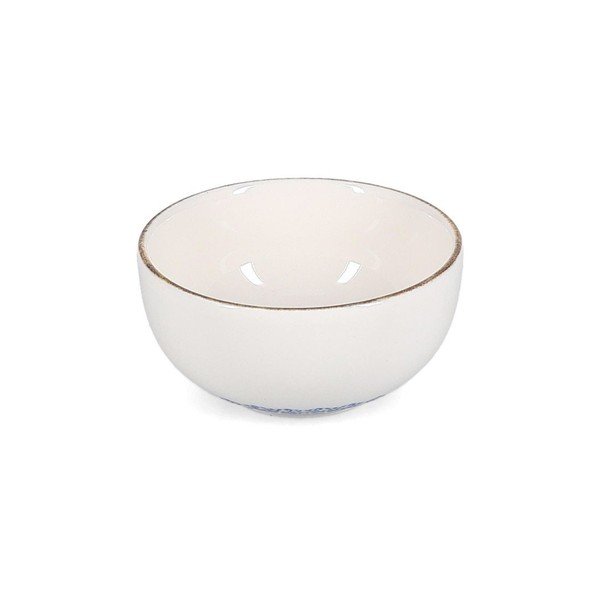 Biała/niebieska porcelanowa miska 210 ml Azul – BonBistro