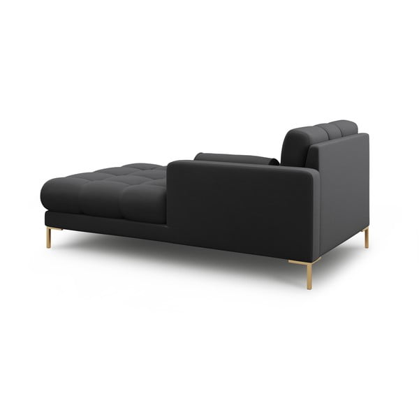 Ciemnoszary szezlong (prawostronny) Bali – Cosmopolitan Design-image-3