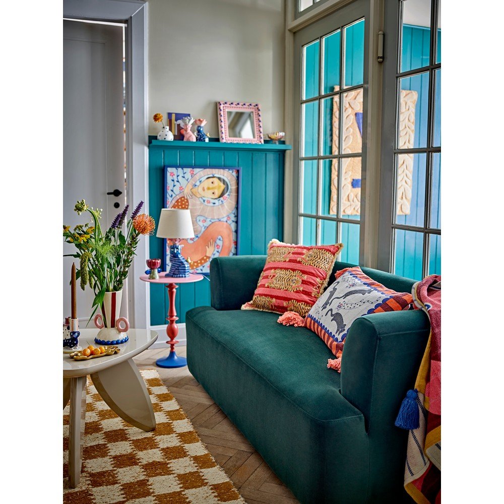 Poduszka dekoracyjna z mieszanki bawełny 35x60 cm Missy – Bloomingville (zdjęcie 3)