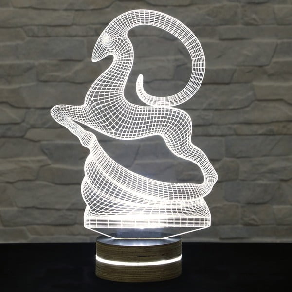Lampa 3D stołowa Capricorn