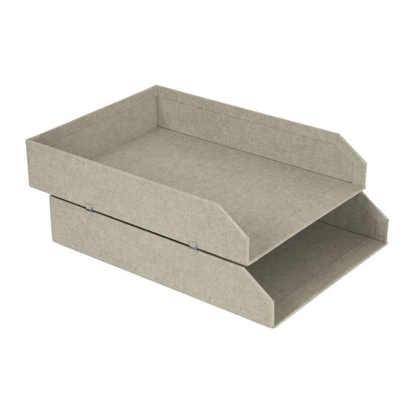 Kartonowe organizery na dokumenty  zestaw 2 szt. Hakan – Bigso Box of Sweden-image-3