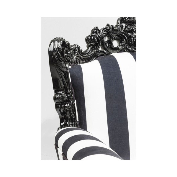 Czarno-biały fotel Kare Design Mink-image-4