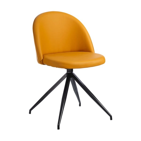 Pomarańczowe krzesło Tropicho Swivel