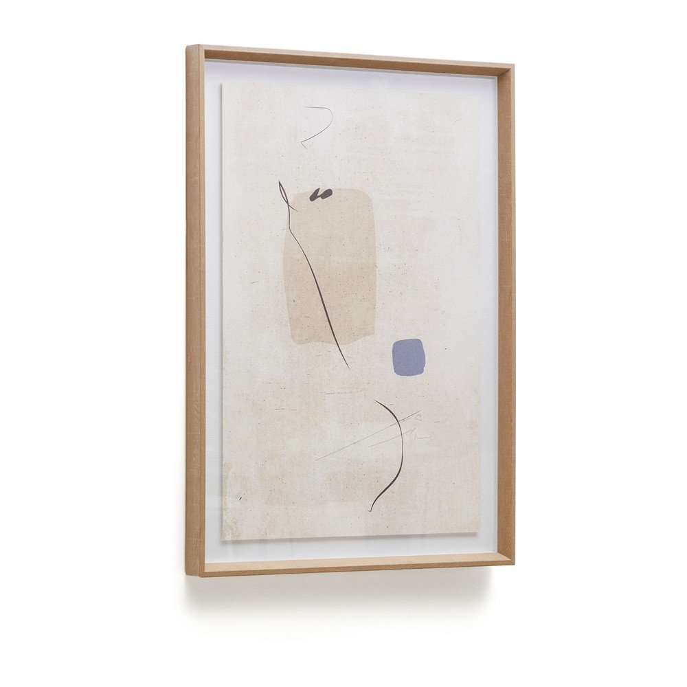 Ręcznie malowany obraz z ramą w zestawie/na płótnie 50x70 cm Sormi – Kave Home