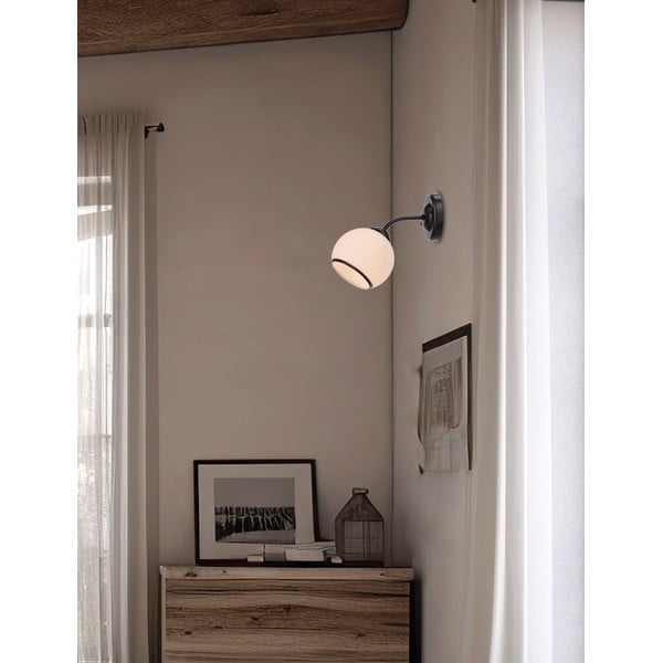 Czarno-biały kinkiet Marinen – Candellux Lighting-image-1