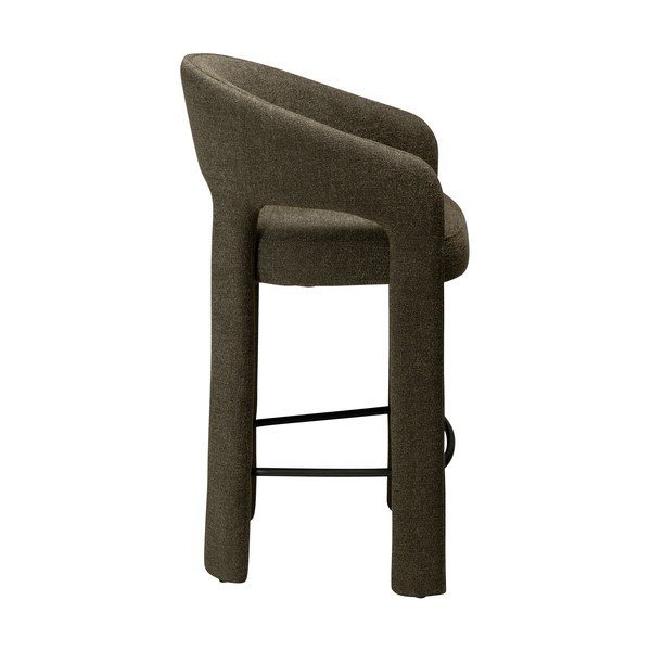 Hoker w kolorze khaki (wysokość siedziska 67 cm) Splendor – DAN-FORM Denmark-image-2