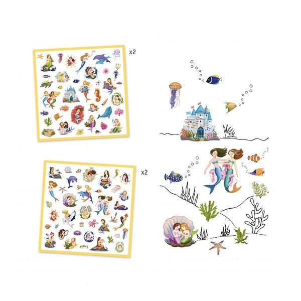 Naklejki Djeco Syreny-image-1