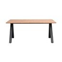 Rozkładany stół z blatem z drewna dębowego 170x100 cm Carradale – Rowico