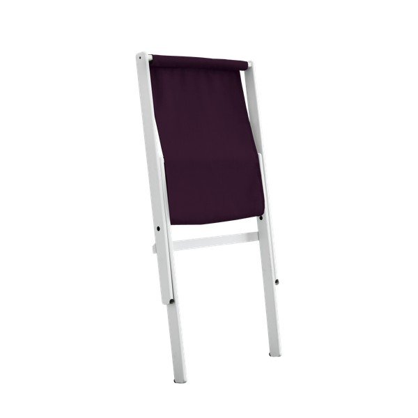 Fotel składany Karup Boogie White/Purple Plum-image-3