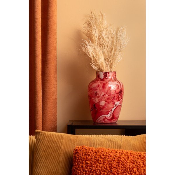 Jasnoczerwony szklany wazon Blended – PT LIVING-image-1