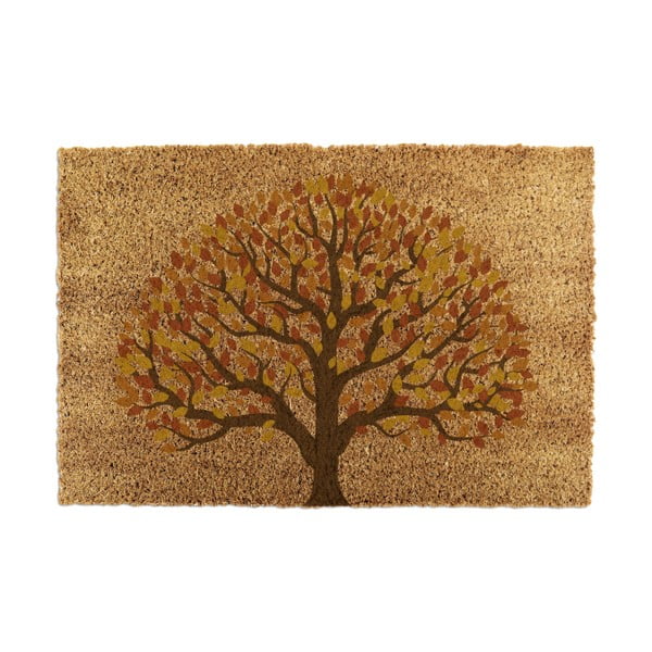 Wycieraczka z włókna kokosowego 40x60 cm Autumnal Tree of Life – Artsy Doormats