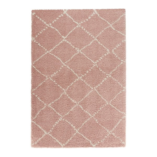 Różowy dywan Mint Rugs Allure Ronno Rose Creme, 200x290 cm