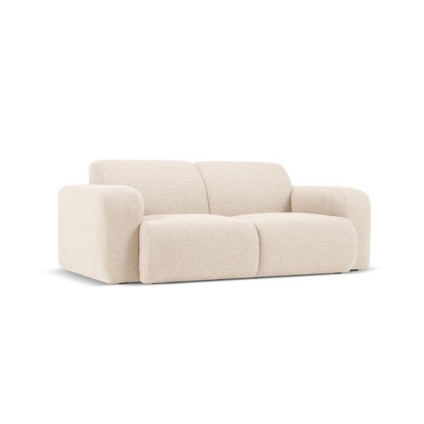 Beżowa sofa z materiału bouclé 170 cm Molino – Micadoni Home-image-2