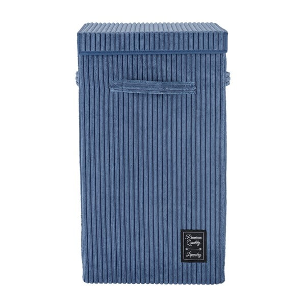 Niebieski kosz na pranie Wenko Cora, obj. 63 l-image-1