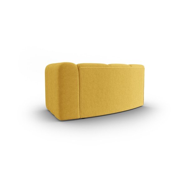 Żółty moduł sofy (prawostronny) Lupine – Micadoni Home-image-3