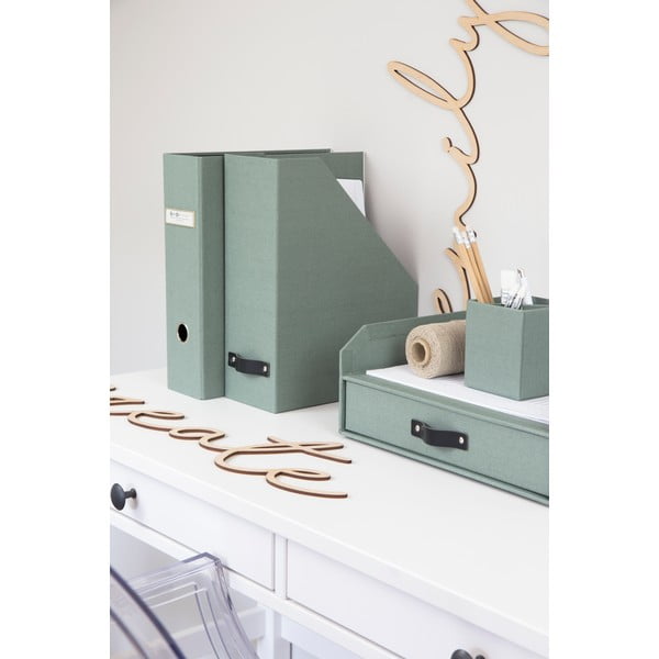 Kartonowy organizer na dokumenty Estelle Canvas Paper Laminate – Bigso-image-1