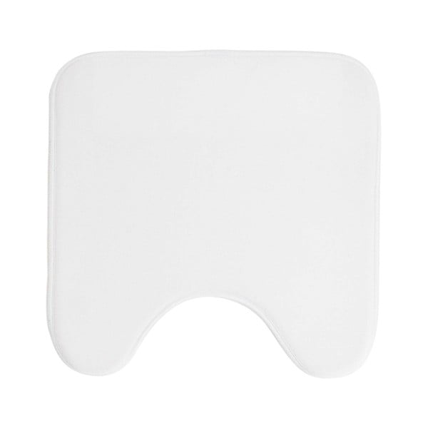 Biały dywanik łazienkowy do WC 45x45 cm Vitamine – douceur d'intérieur
