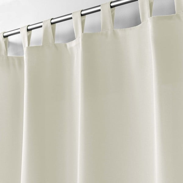 Kremowa zasłona 140x260 cm Essentiel – douceur d'intérieur-image-1