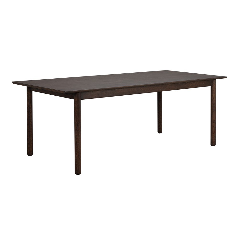 Rozkładany stół z litego drewna dębowego 90x205 cm Derrymore – Rowico