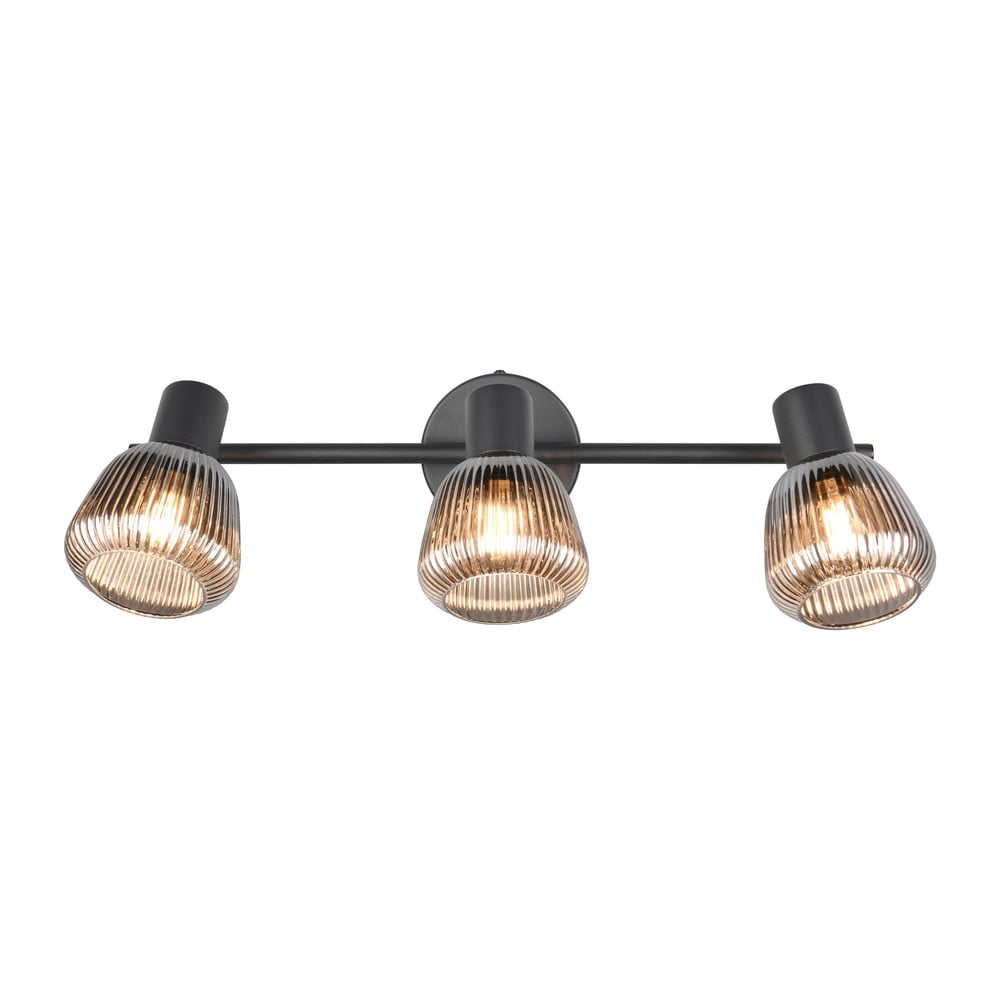 Czarna lampa punktowa ø 10 cm Tarifa – Trio (zdjęcie 6)