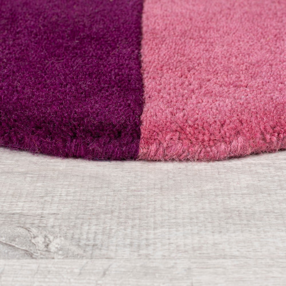 Beżowy wełniany dywan tkany ręcznie 160x230 cm Mia Textured Scallop – Flair Rugs (zdjęcie 6)